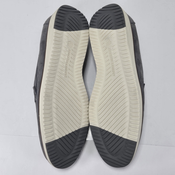 Johnston & Murphy Hodges Perforated Men's Gray Nubuck Leather Loafers Size 13 - Picture 11 of 15